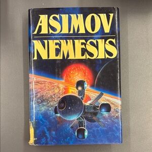Isaac Asimov Nemesis Hard cover book